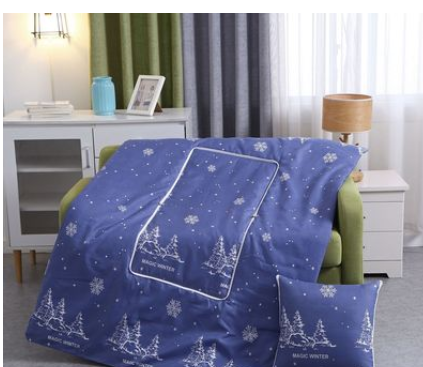 textile printing deer pillow